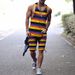 Men's Clothing Graphic Summer Fashion Street 3d Digital Printing Casual Vest Suit_viptrois.com