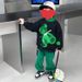 Kid's Clothing Boys cartoon turtleneck sweatshirt sweatpants two piece suit autumn and winter new Korean style cute small children's suit trend_viptrois.com