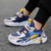 Children's Shoes Sports Spring And Autumn School Season Running Shoes Medium And Large Children's Mesh Leather Casual Shoes_viptrois.com