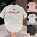 2026 New Embroidered Short Sleeve T Shirt For Men, Summer Round Neck Loose Fit Trendy Casual Top_viptrois.com