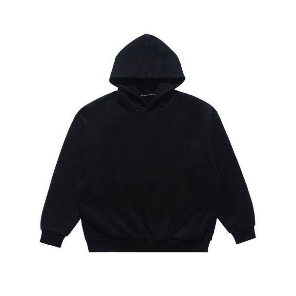Cordless Pocket Hooded Sweatshirt Men, Autumn And Winter Fleece-lined Base Shirt For Layering_viptrois.com