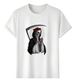Tshirt 2026 Muscle Freaks Santa Muerte Loose And Comfortable Style_viptrois.com