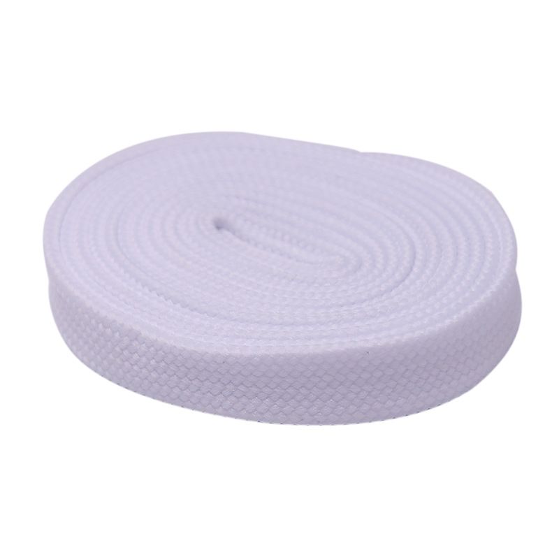 LACES 10mm Solid Color Flat Double Polyester Shoes Accessories Fit Canvas Shoes Board Shoes Casual Shoe Decoration_viptrois.com