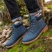Men's Shoes Men's Martin Boots British Style Plus Velvet Work Shoes High Top Retro Large Size G 3 G2 Women's Short Boots_viptrois.com