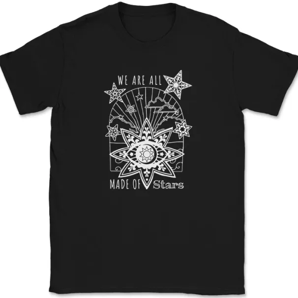 We Are All Made Of Stars T-Shirt Mens Womens Tees Top Astronomy Astrology Gift Tee_viptrois.com