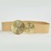 Women's Belts New Women's Long Skirt Belt Dress Belt Skirt Gold Braided Cotton And Linen Metal Buckle Waist Seal_viptrois.com