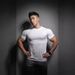 Men's Clothing New Casual Running Sports Fitness Strength Solid Color Training Exercise Quick Drying Stretch Short Sleeved T Shirt_viptrois.com