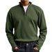 Half Zip Sweatshirt Ethnic Style 3d Printing Half Zip Sweatshirt Men's Sweatshirt_viptrois.com