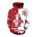 Pure 2024 Cross-Border European American Spring And Autumn New Christmas 3D Digital Print Graffiti Loose Men's Casual Hooded_viptrois.com
