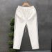 Men's Clothing Drawstring Slim Fit Pants Spring And Autumn Elastic Waist Stretch Sports Casual Pants_viptrois.com