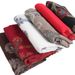 Muslim Headscarf Muslim Scarf Winter Ethnic Elegance Out Warm Scarf Shawl Headscarf Middle Eastern Vintage Printed Headscarf_viptrois.com