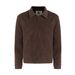 Men's Clothing American Suede Jacket Frosted High End Men's Lapel Solid Color Retro Autumn And Winter Coat_viptrois.com