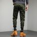 Men's Clothes Casual Pants Men's Overalls Fashion Brand Solid Color Bunched Feet Teen Clothing Pants Haren Pants_viptrois.com