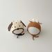 Baby hat Autumn and winter cartoon cute warm ear cap baby tire cap_viptrois.com