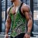 Men's Clothing Summer New Leopard Print Shirt Casual Fashion Men's Tops_viptrois.com