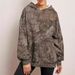 2024 Leaf Print Hooded Pullover Sweatshirt Cool Casual Loose New Hot-Selling Top_viptrois.com
