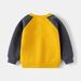 XUANMU New Designer Children's Clothing Solid Color Dinosaur Printing Plus Fleece Hoodie Children's Pullover Boy Girl Clothes XB115_viptrois.com