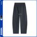 "Unisex Banana-Cut Straight-Leg Sweatpants - 3D Tailored Curve Blade Design For Spring/Fall, Relaxed Fit Casual Pants With Streetwear Aesthetic_viptrois.com
