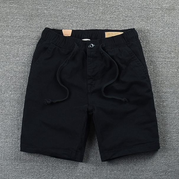 Men's Clothing Men's Casual Shorts Trendy Loose Shorts Summer Fashion European And American Japanese Sports Running Washed Shorts_viptrois.com