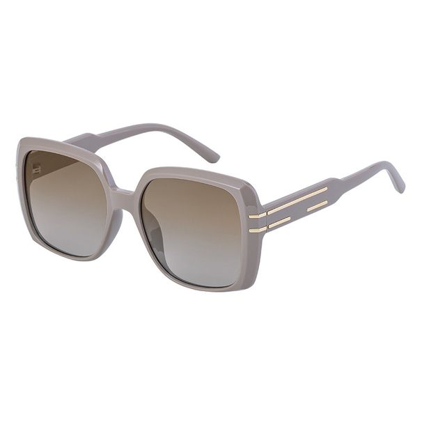 New Fashion Large Frame Polarized Sunglasses Women Trendy Sun Protection Driving Sunglasses Women High End Glasses_viptrois.com