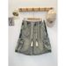 Men's Denim Cargo Shorts Loose Fit Workwear Casual 5-Pocket Athletic Knee-Length Multi-Pocket Summer Shorts_viptrois.com
