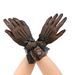 Unisex Ladies fishnet bow lace lace bridal gloves Wedding dress etiquette stage performance gloves_viptrois.com