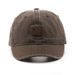 Hat Female Spring And Autumn Personality Washing Old Alphabet Short Brim Baseball Cap Outdoor Sports Men's Sunscreen Shade Cap_viptrois.com
