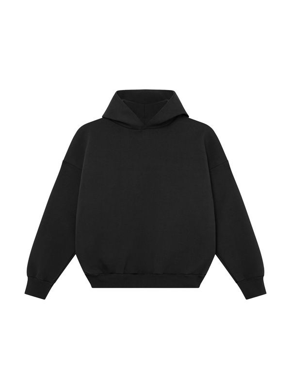 Men's Clothing Fashion Autumn And Winter Basic Loose Plus Velvet Sports Sweatshirt_viptrois.com