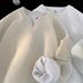 New Long Sleeved Velvet Men's T-shirt Texture V-neck Sweatshirt For Teenagers To Wear As A Trendy Base Shirt_viptrois.com