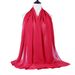 Chiffon scarf women's long scarf high quality windproof and sandproof headscarf four seasons Middle Eastern Muslim shawl_viptrois.com