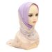 Women's Hijab hot selling chiffon national style round mouth triangle scarf ladies headscarf gauze scarf pullover headscarf scarf_viptrois.com