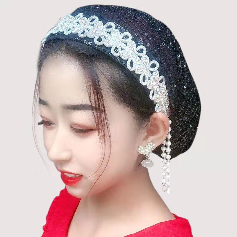 Women's Scarves Muslim summer scarf hat classic Hui nationality hijab women's headband hat light breathable July headband hat_viptrois.com