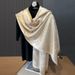 Unisex Scarf Fashion Butterfly Cashmere Scarf Dual-purpose Double-sided Air-conditioned Room Shawl Office Tencel Cotton Scarf_viptrois.com