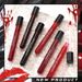 Halloween Lip Glaze & Lip Stain - Shiny, Hydrating Lip Color, Blood Plasma-Like Lipstick, Vampire-Themed Lip Makeup_viptrois.com