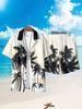 Men's Clothing Casual Vacation Men's Cardigan Two Piece Suit Summer New Shirt Shorts Suit 3d Printing_viptrois.com