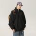 Nordmann Half-Zip Stand Collar Heavyweight Fleece Sweatshirt Spring Edition Trendy Brand Letter Embroidery 430G Thickened Top_viptrois.com