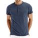 2022 Summer Clothing Cross-border Men's Short-sleeved T-shirt European And American Men's Henry Shirt Foreign Trade T-shirt T-shirt Wholesale_viptrois.com