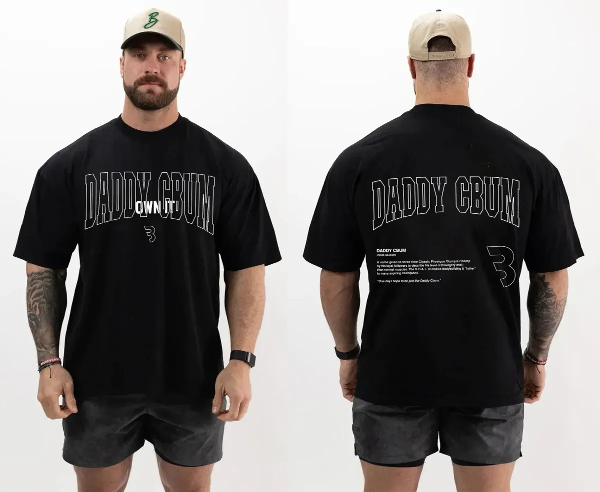 100% Pure Cottonshort-sleeved Hip-hop Rap Loose Youth Heavyweight Cotton Round-neck T-shirt_viptrois.com