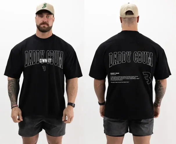 100% Pure Cottonshort-sleeved Hip-hop Rap Loose Youth Heavyweight Cotton Round-neck T-shirt_viptrois.com