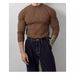 Men's Clothing Knitted Sweater Long Sleeved Polo Shirt Men's Autumn New Trend Simple Muscle Fitness Striped Lapel Top T Shirt_viptrois.com