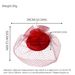 Retro Bridal Headdress - Mesh Hair Accessories With Small Hat & Headband (Stage Performance Hairpin, Vintage Style Hair Decor)_viptrois.com