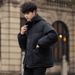 Men's Clothing Couple's Winter New Short Thickened Jacket For Men's Trendy Brand Wide Collar Hong Kong Style Old Flower Down Jacket For Men And Women_viptrois.com