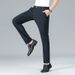 Men's Stretch Business Casual Pants - High Elasticity Straight Fit Trousers For Office & Daily Wear_viptrois.com