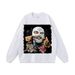 Men's Clothing Retro Spoof Oil Painting Printing Old Washed Long And Short Sleeve T Shirts_viptrois.com