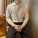 Men's Winter Polo Neck Knit Sweater – Slim Fit Thermal Pullover For Casual & Smart Wear | Stretch Comfort Fabric_viptrois.com