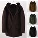 Men's Suede Fleece Jacket - Thickened Winter Coat With Zipper Closure, Long Sleeve, Stylish Urban Outerwear For Daily Wear_viptrois.com