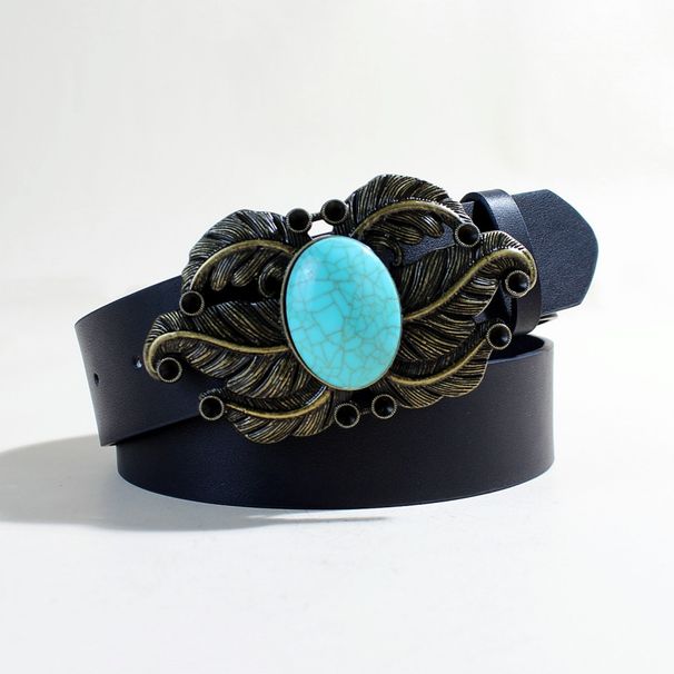 Bohemian Beaded Leather Belt For Women - Vintage Adjustable Waist Belt With Pearl Accents, Fashionable Boho Hipster Belt For Pants & Dresses_viptrois.com