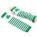 Unisex Irish green shamrock men's half finger long gloves Rave party festival women's gloves_viptrois.com