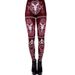 Halloween Women's Printed Yoga Sports Fitness Butt-Lifting Leggings Yiwu_viptrois.com