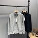 Men's Zip-Up Hooded Sweatshirt Jacket - Lightweight Spring/Fall Pullover With Stand Collar & Stylish Print_viptrois.com